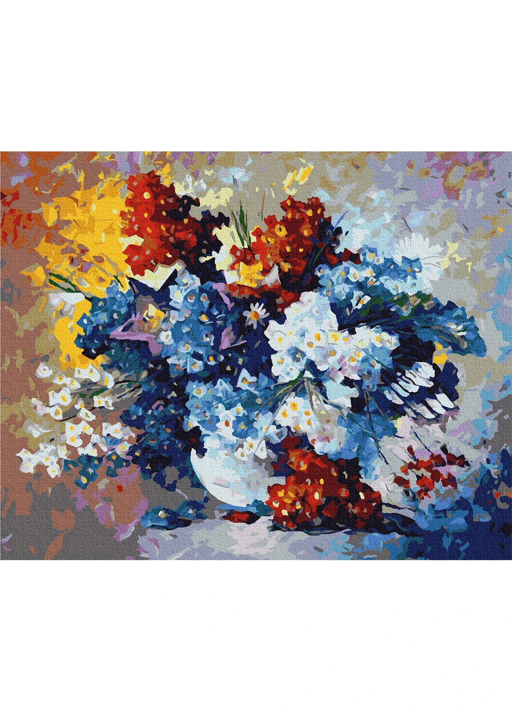 Картина по номерам "Букет масляными красками" 40х50 см Brushme (216134893)