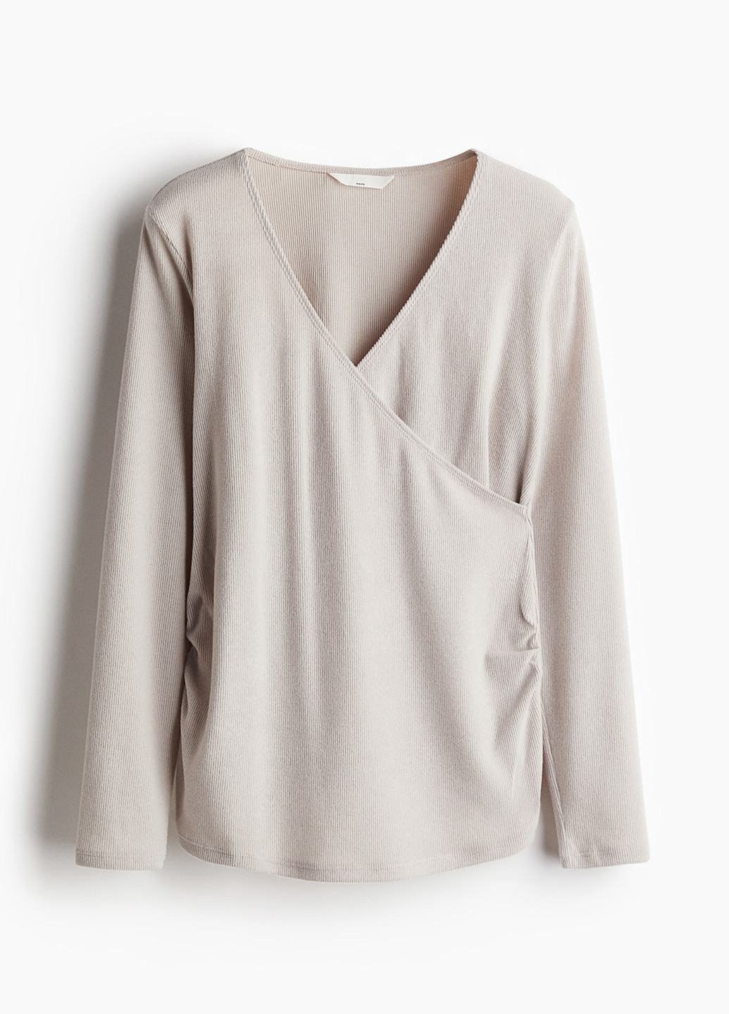 Светло-бежевый демисезонный пуловер для беременных пуловер H&M