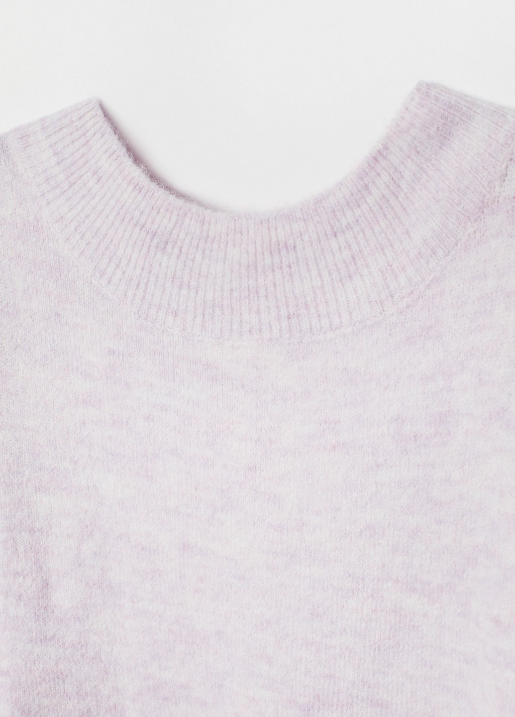 Джемпер H&M светло-фиолетовый кэжуал
