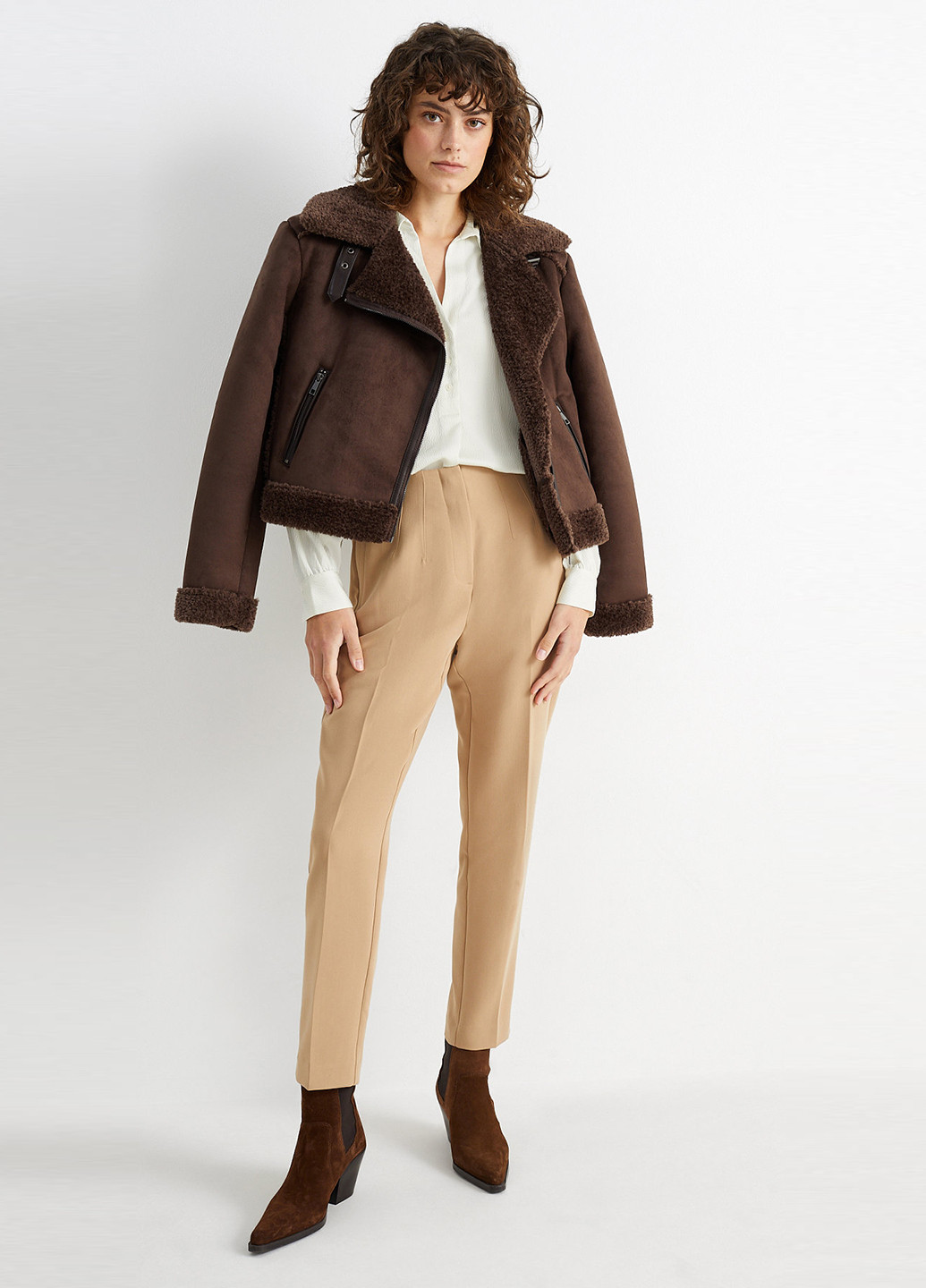 Біла блуза C&A