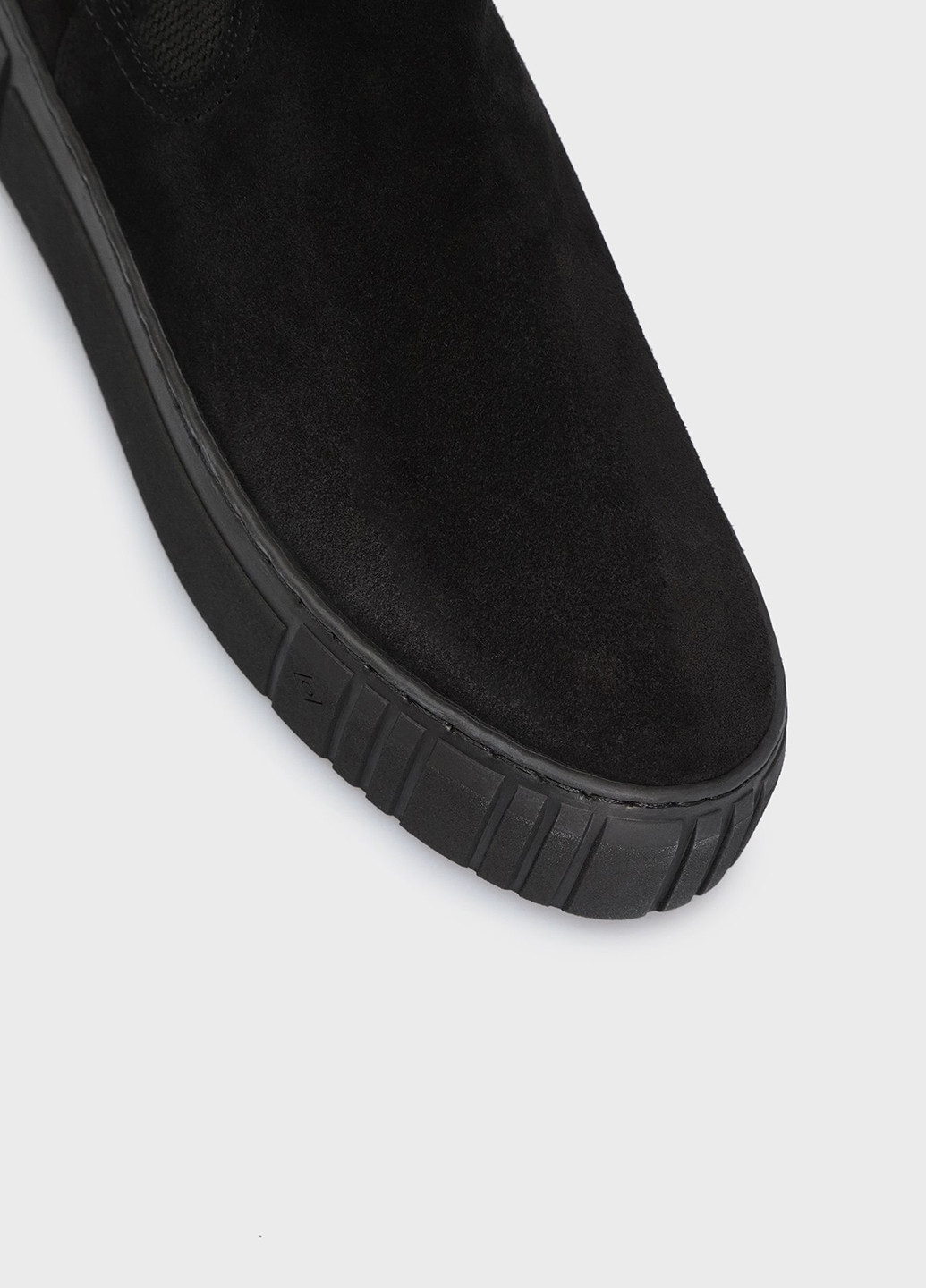 Зимние ботинки челси Gant с логотипом из натуральной замши