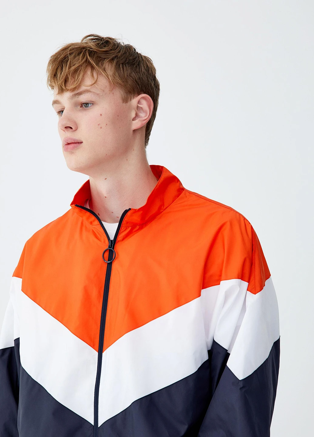 Комбінована демісезонна вітровка Pull & Bear