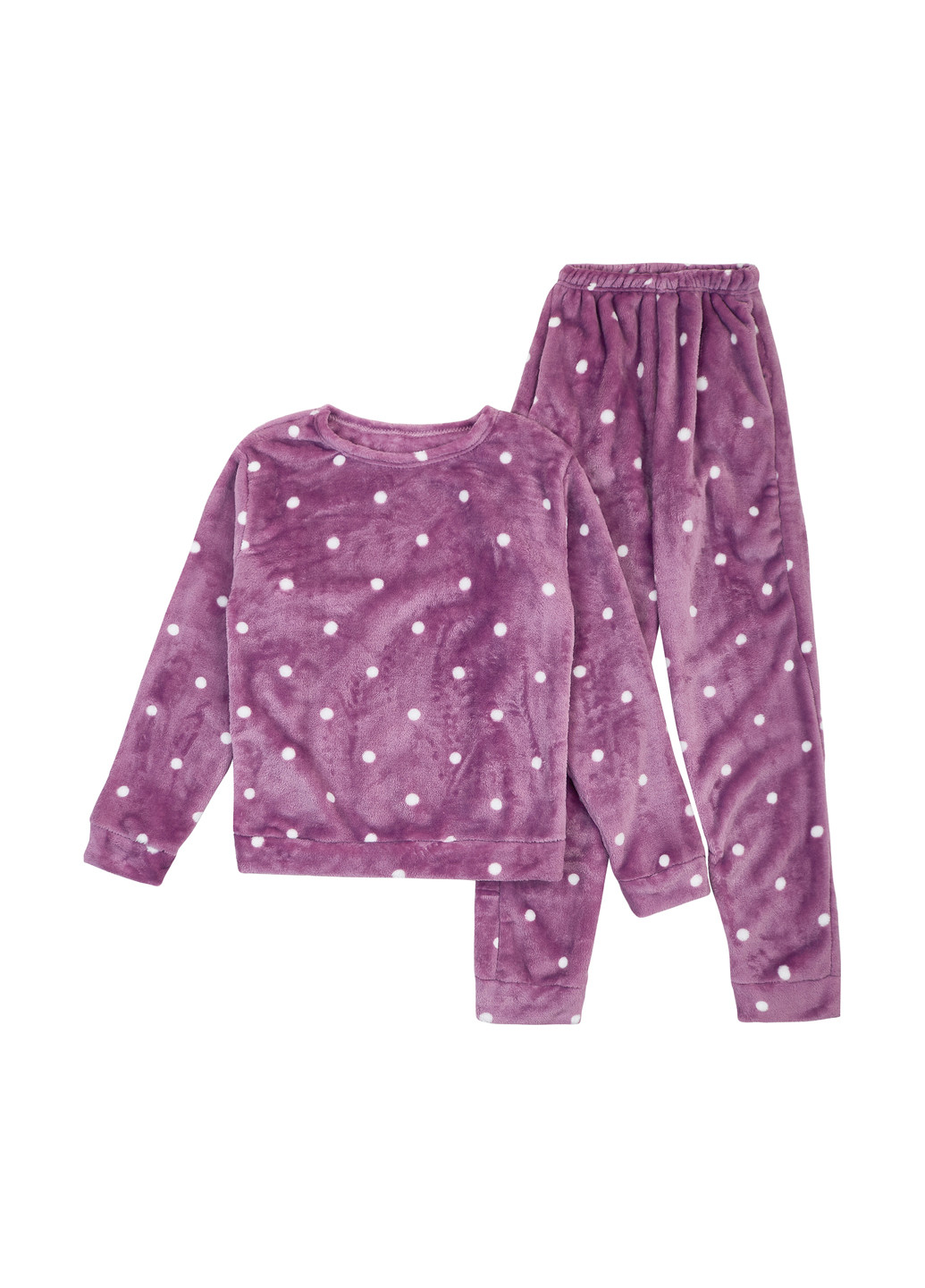 Сиреневая зимняя пижама (свитшот, брюки) dexter's