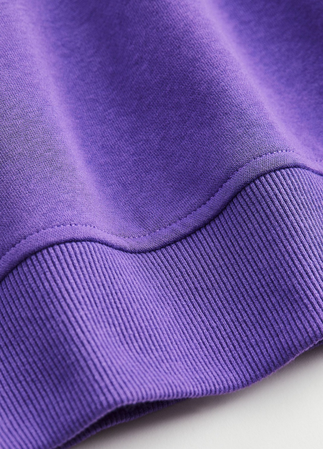 Світшот H&M - крій малюнок фіолетовий кежуал - (255872015)