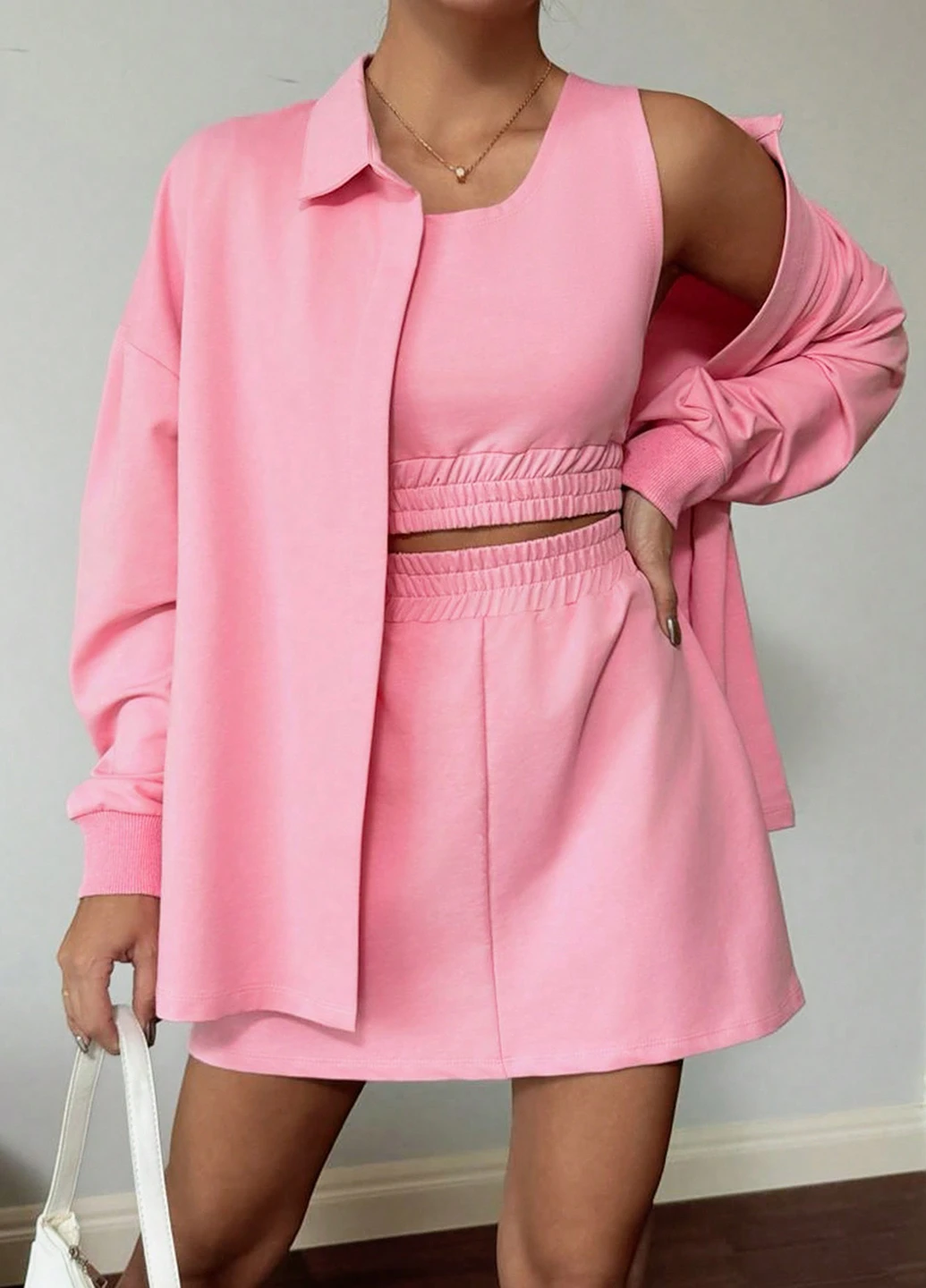 Костюм (жакет, топ, юбка) SHEIN (311677207)