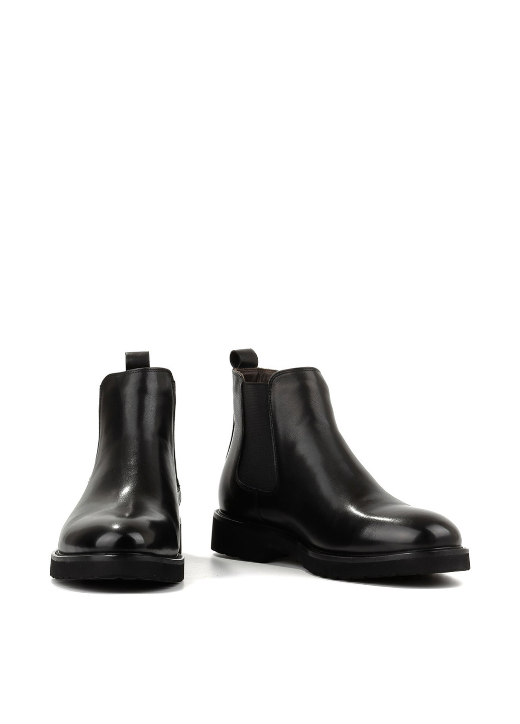 Черные осенние ботинки челси Le'BERDES