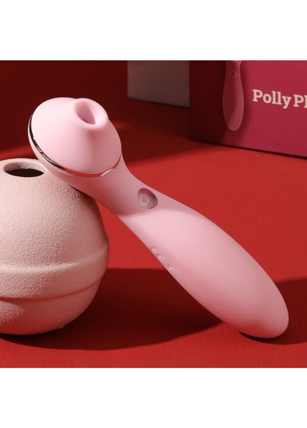 Вакуумний вібратор Polly Plus Pink KisToy (252297715)