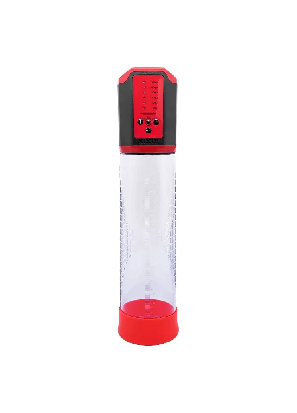 Автоматична вакуумна помпа Men Passion Enlargement system Red, перезаряджувана, 5 режимів PowerUp (254785262)