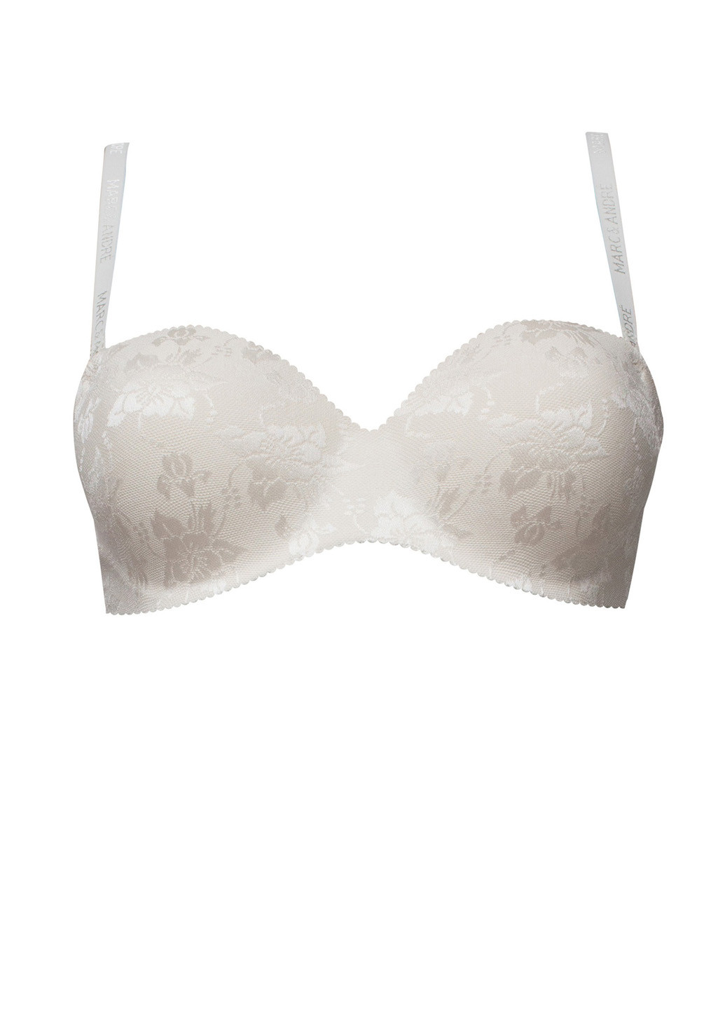 Молочний безшовний бюстгальтер Marc & André поліамід