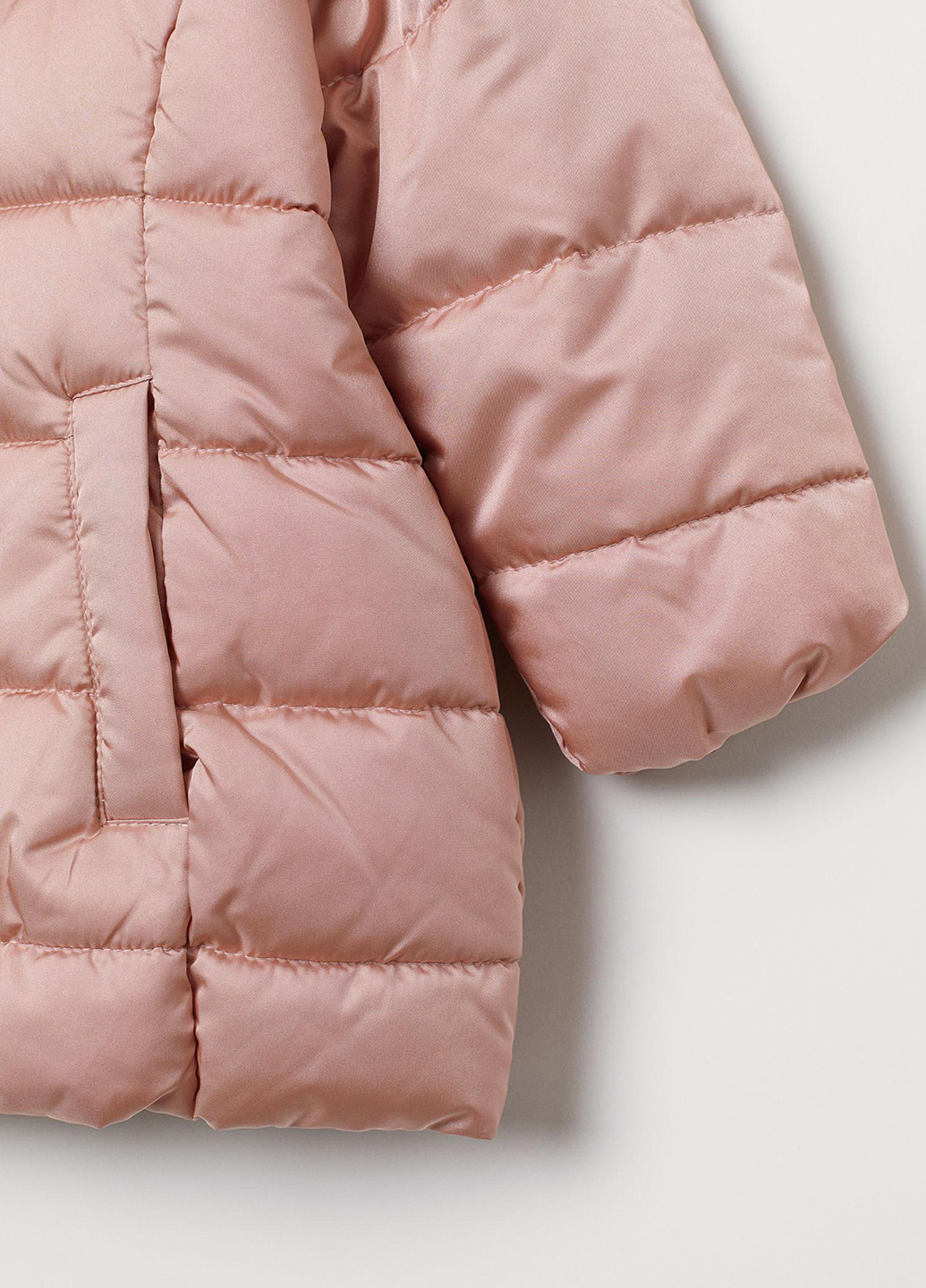 Рожева зимня куртка H&M