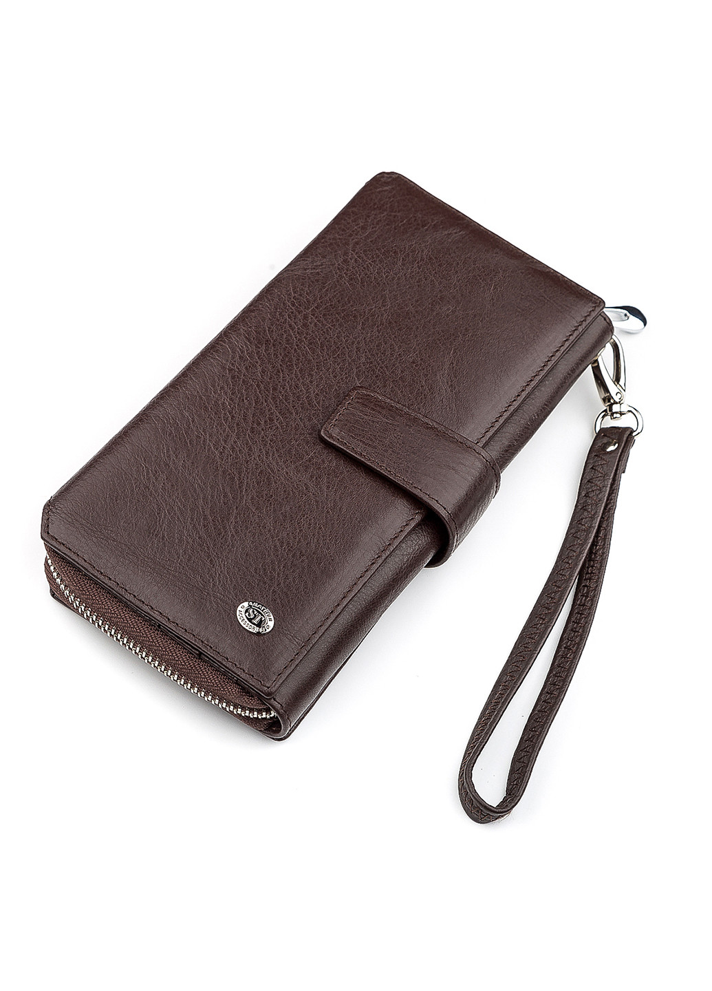 Жіночий шкіряний гаманець 10,5х20х3,5 см st leather (229459982)