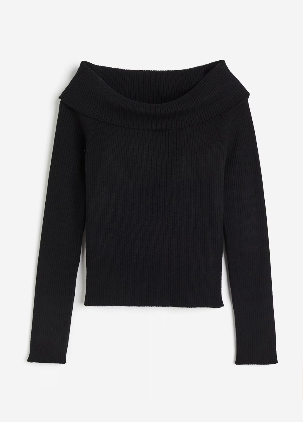 Чорний демісезонний светр H&M