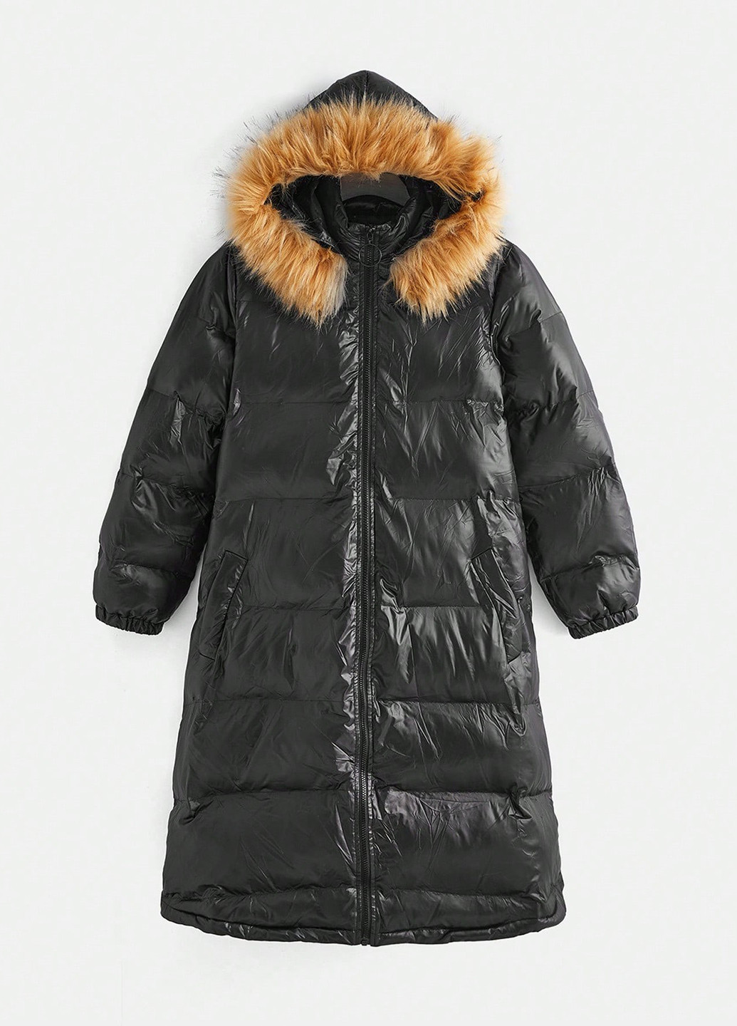 Чорна демісезонна куртка SHEIN