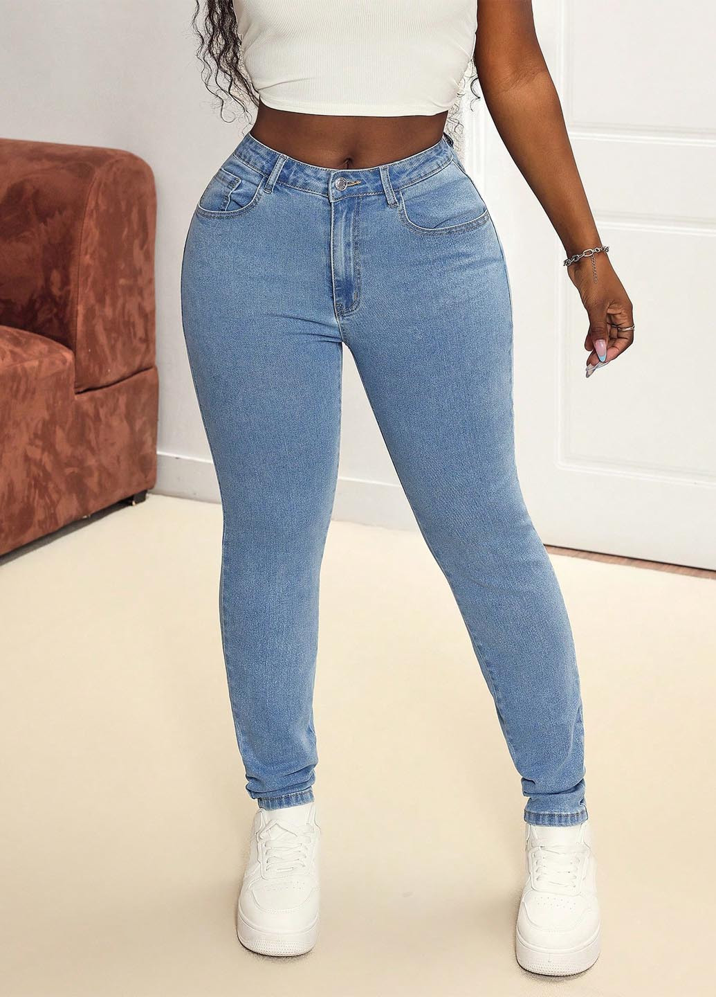 Джинси SHEIN - (344466392)