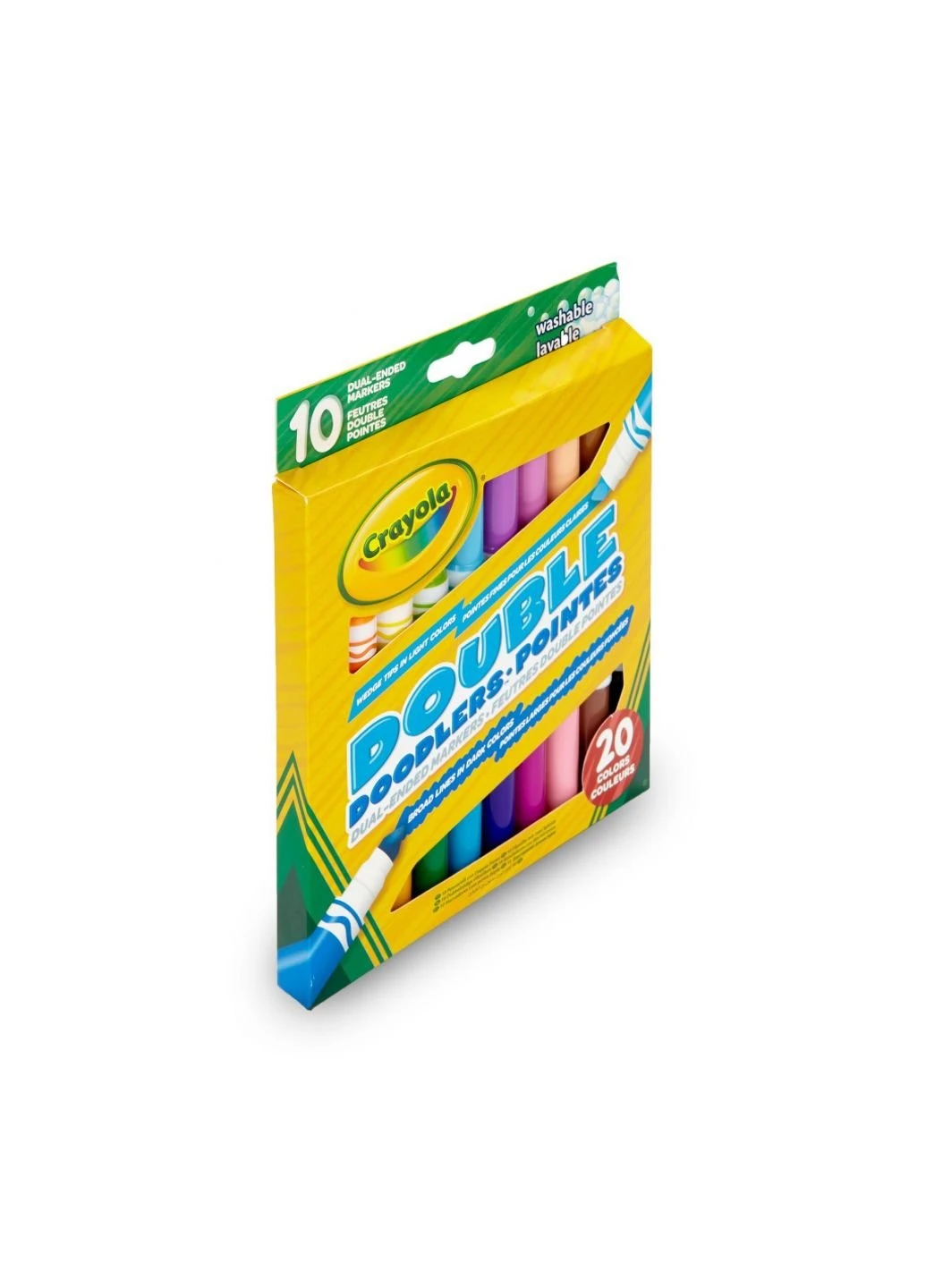 Фломастеры Набор Washable Двусторонние 10 шт (256347.012) Crayola (254066269)