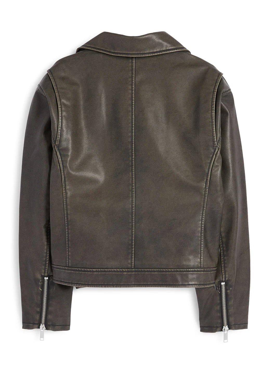 Темно-коричнева демісезонна куртка C&A