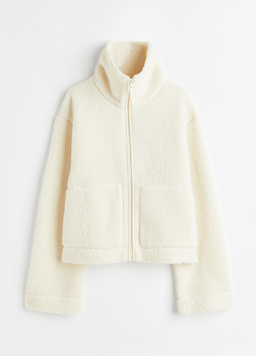 Молочная демисезонная куртка H&M