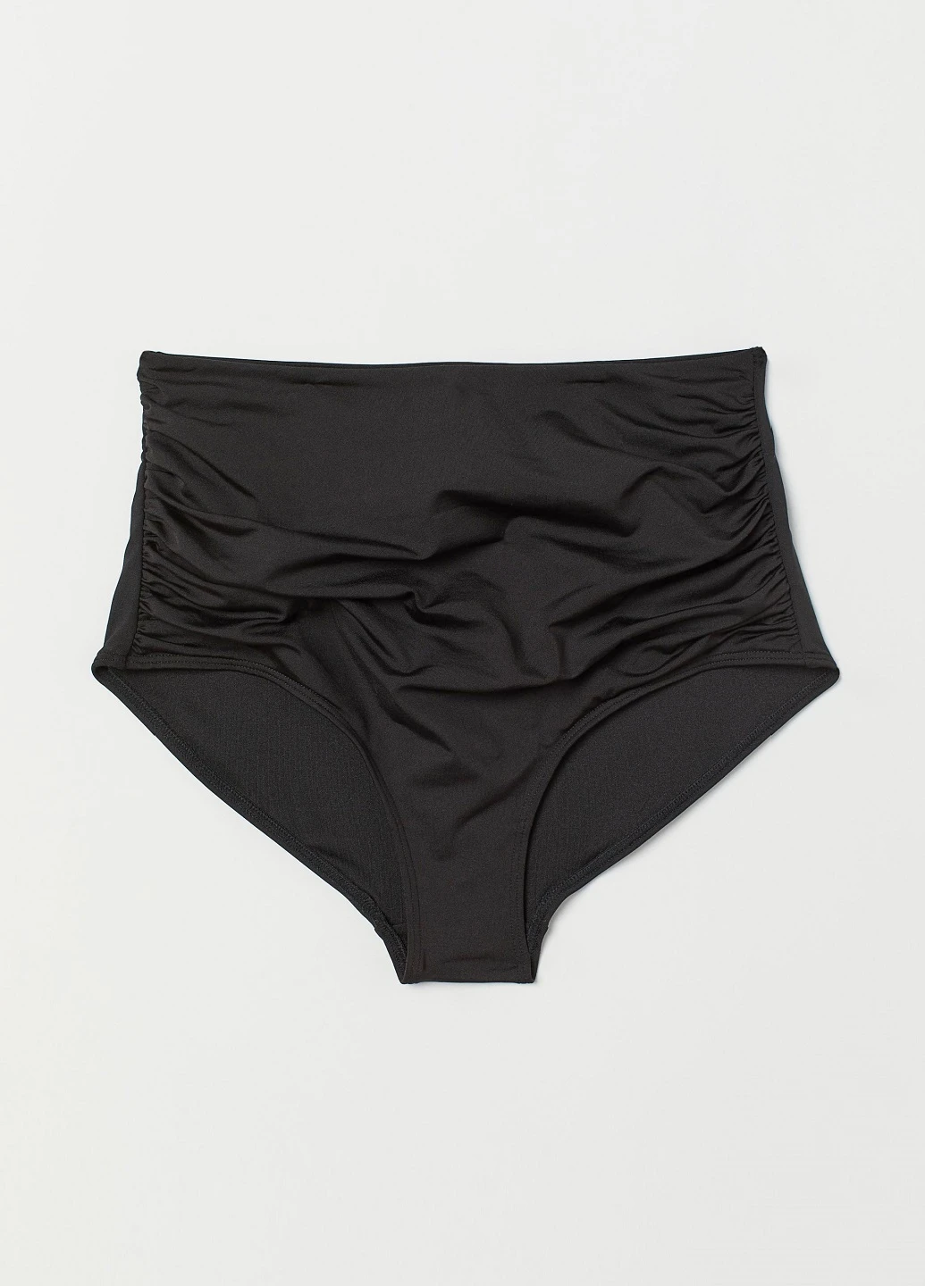 Черные купальные трусики-плавки однотонные H&M