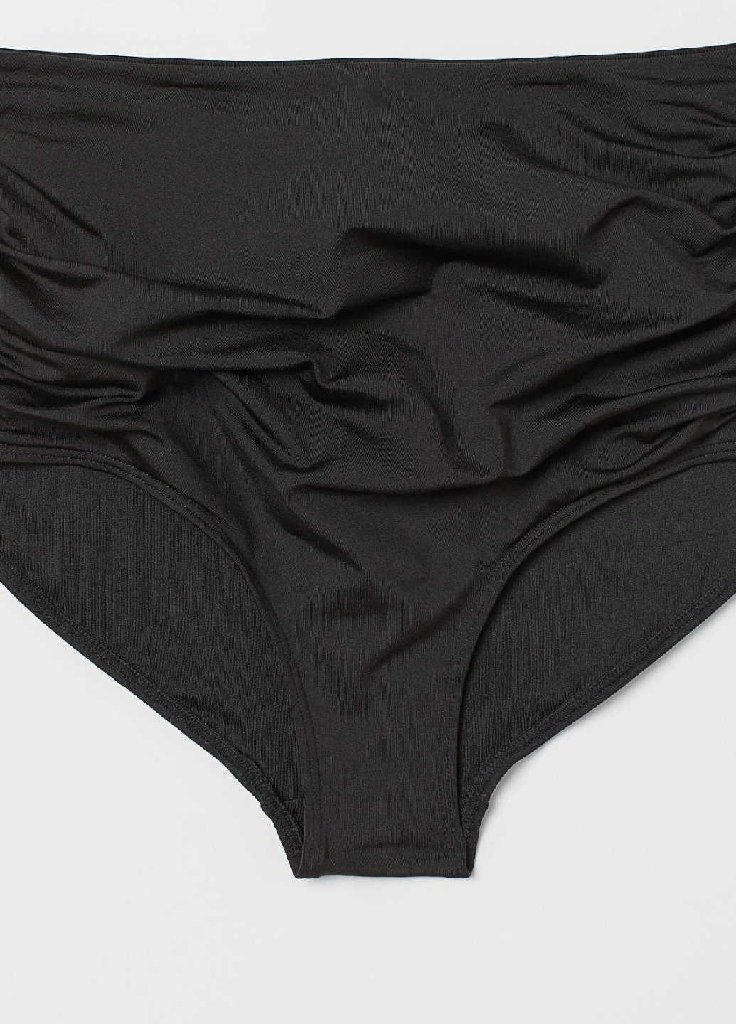 Черные купальные трусики-плавки однотонные H&M