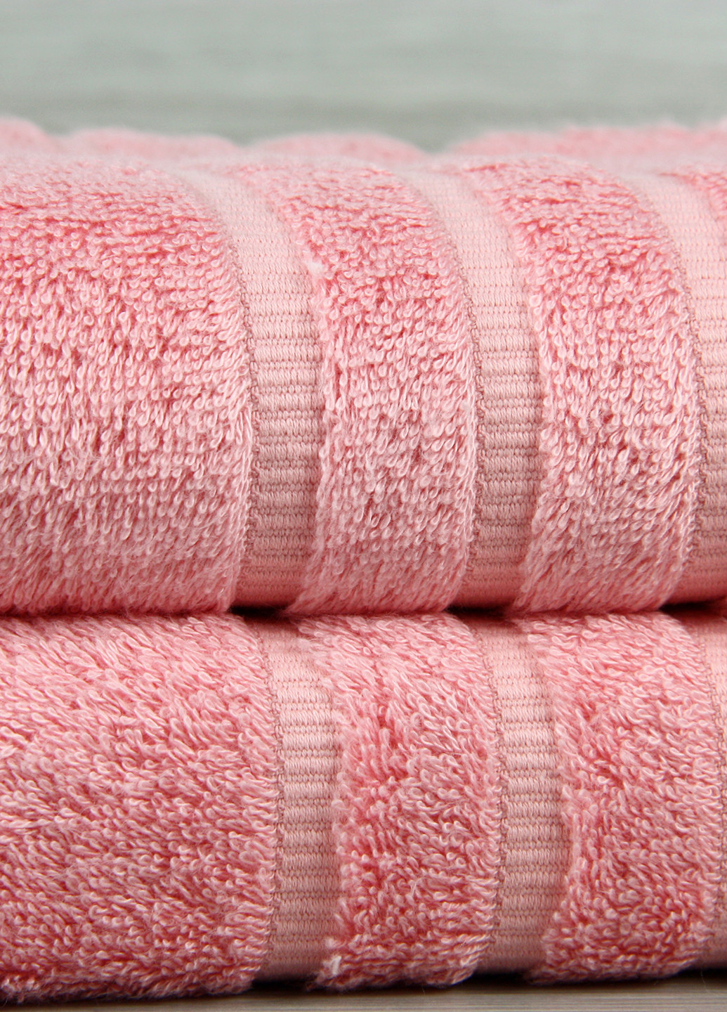 Maisonette полотенце (1 шт.), 50х100 см однотонный розовый производство - Турция