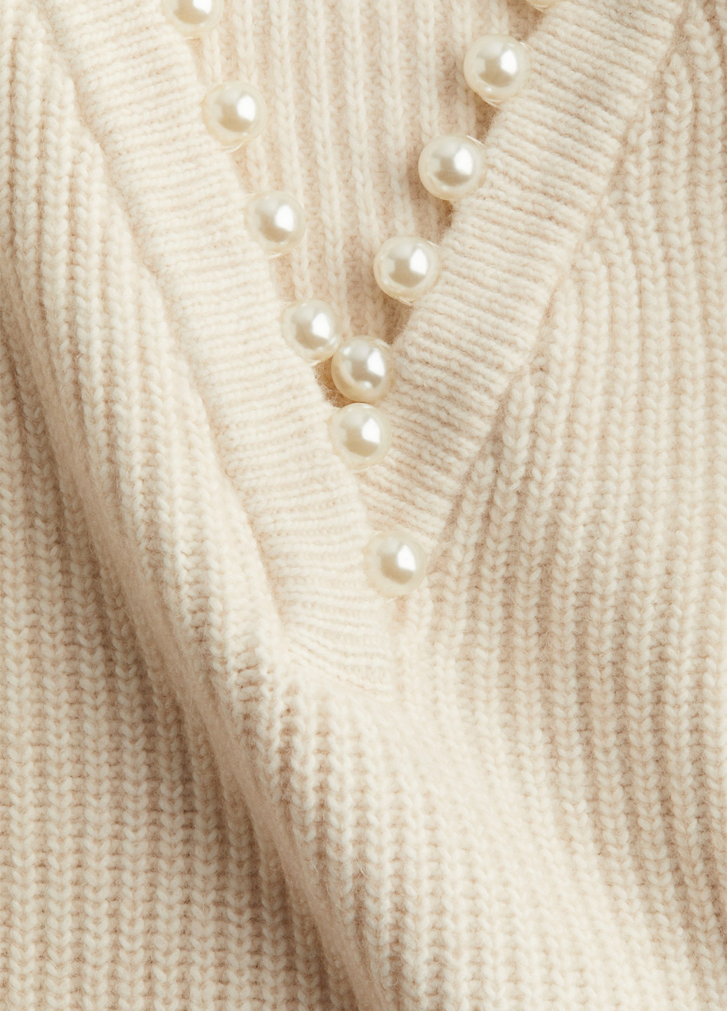 Кремовий зимовий джемпер джемпер H&M