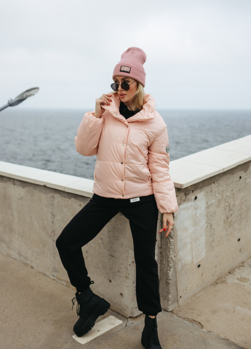 Розовая зимняя куртка ST-Seventeen