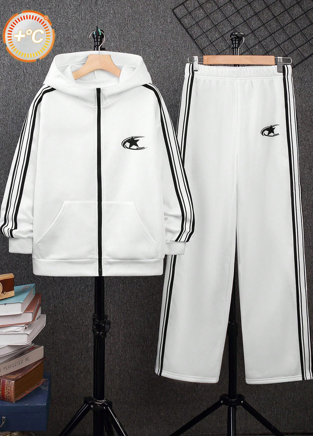 Спортивний костюм (толстовка, штаны) SHEIN (340304467)