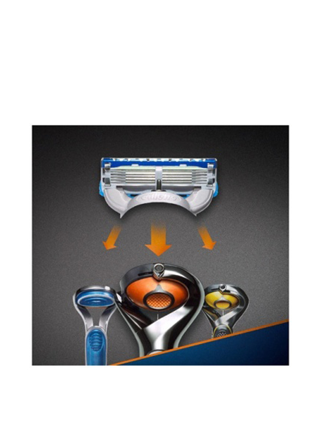 Змінні картриджі для гоління Fusion ProGlide Power (4 шт.) Gillette (138200687)