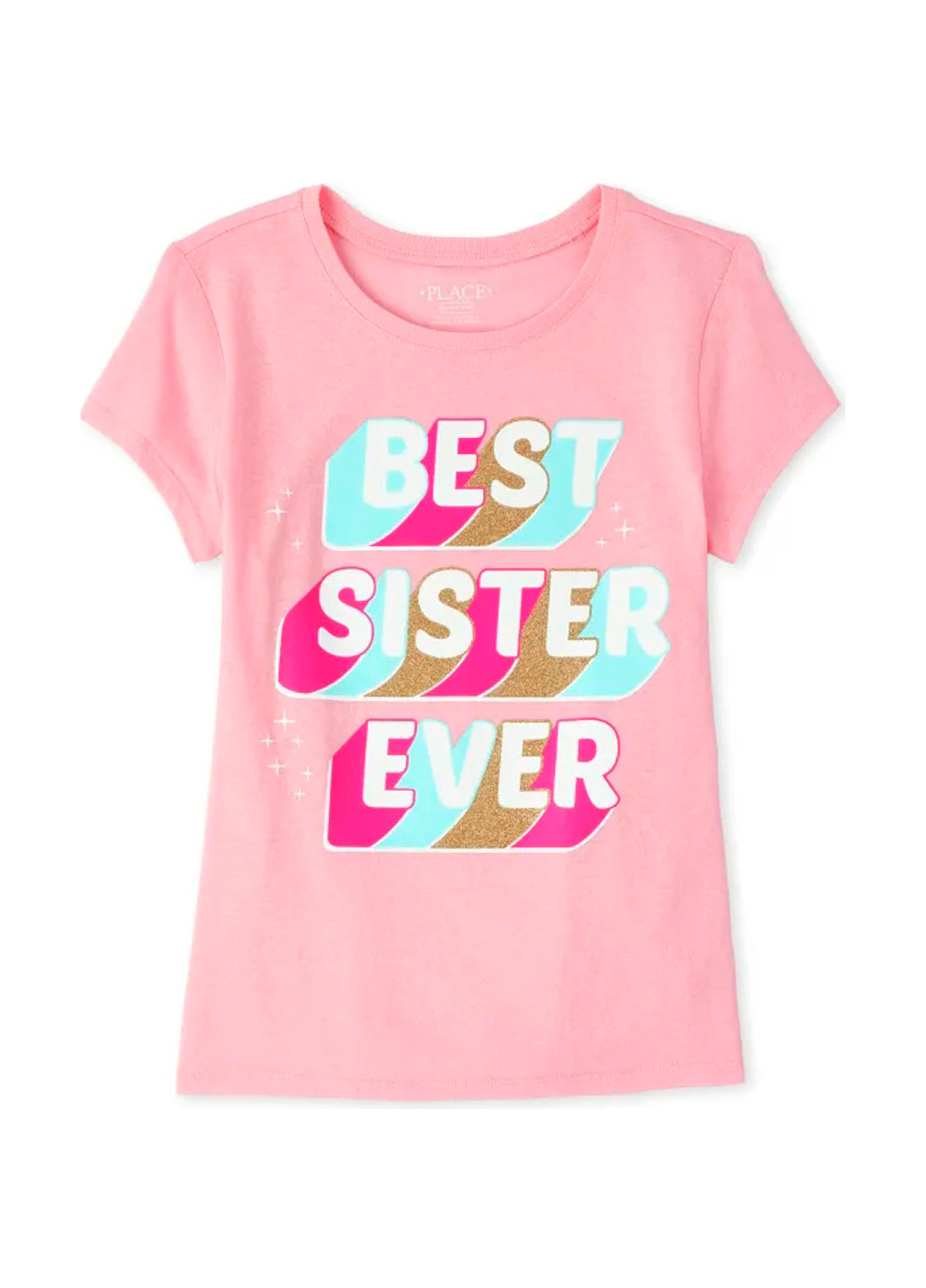 Розовая летняя футболка The Children's Place