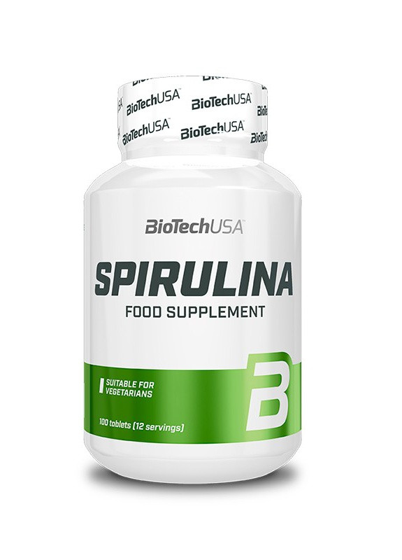 Спіруліна USA Spirulina 100 tab Biotech (254325715)