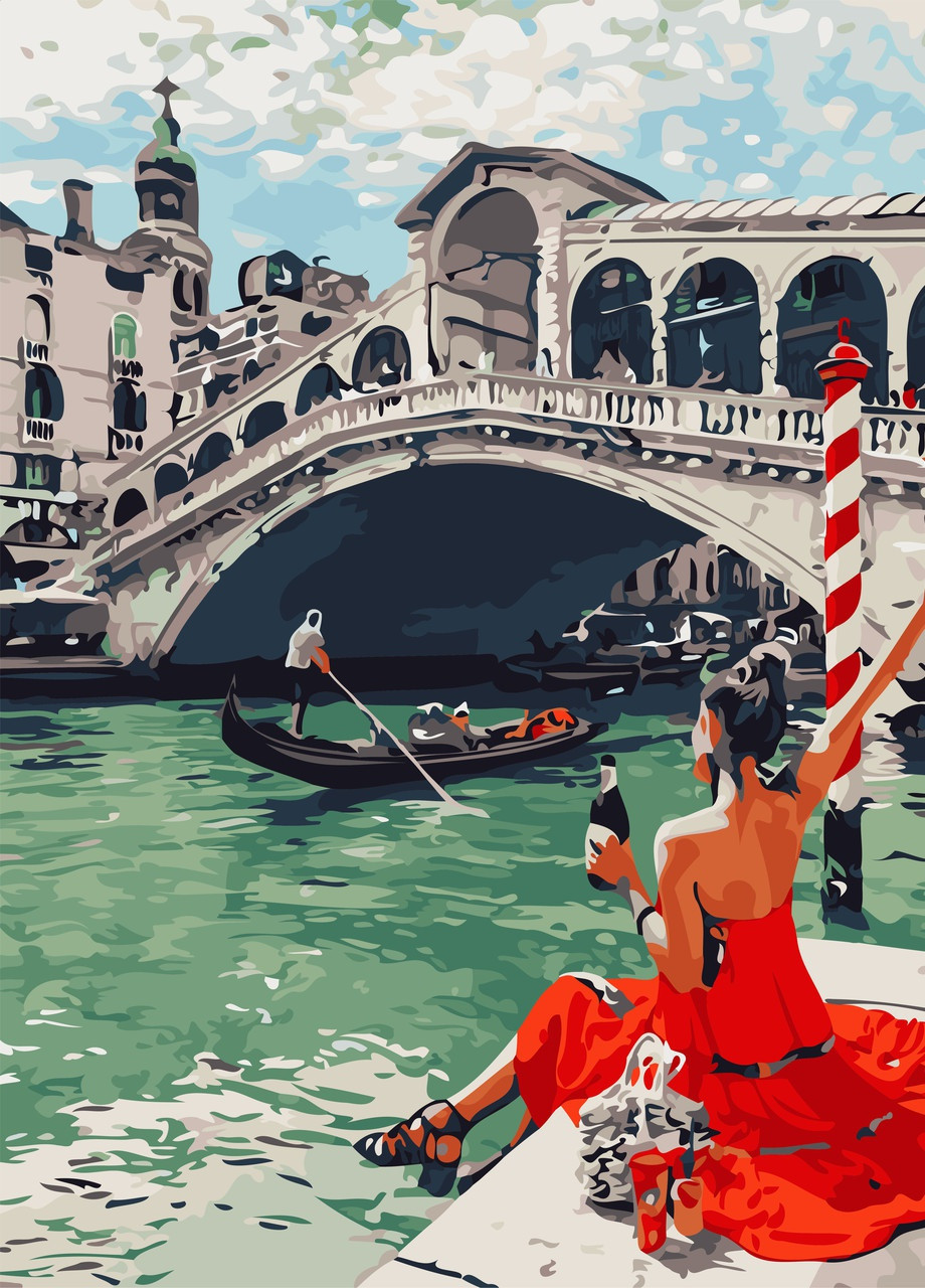 Картина за номерами "Свято у Венеції" 40*50см ArtStory (252265974)