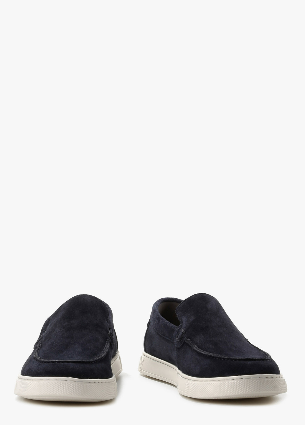 Темно-синие кэжуал туфли Le'BERDES без шнурков