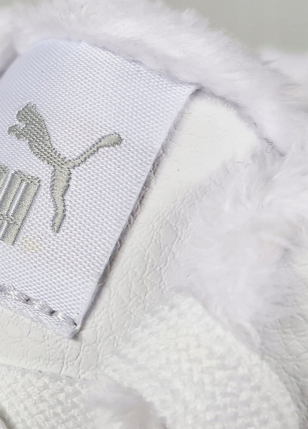 Ботінки Puma логотипи білі спортивні