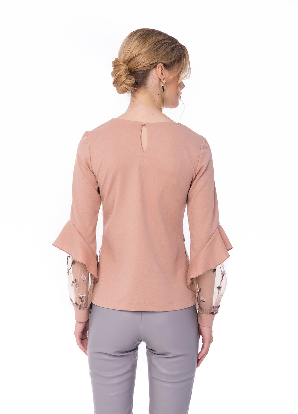 Комбинированная демисезонная блуза Iren Klairie