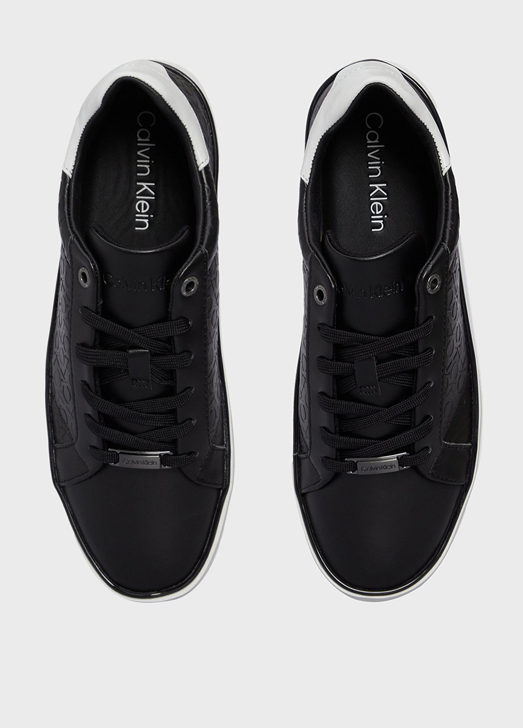 Черно-белые кеды Calvin Klein