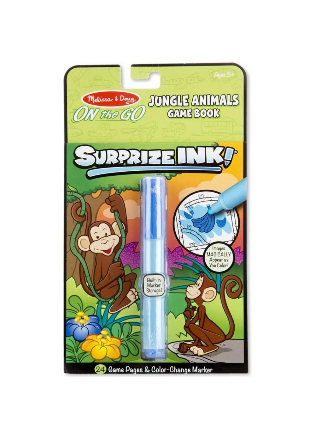 Набір для творчості Розмальовка-сюрпризДжунглі (MD5287) Melissa&Doug (249599201)