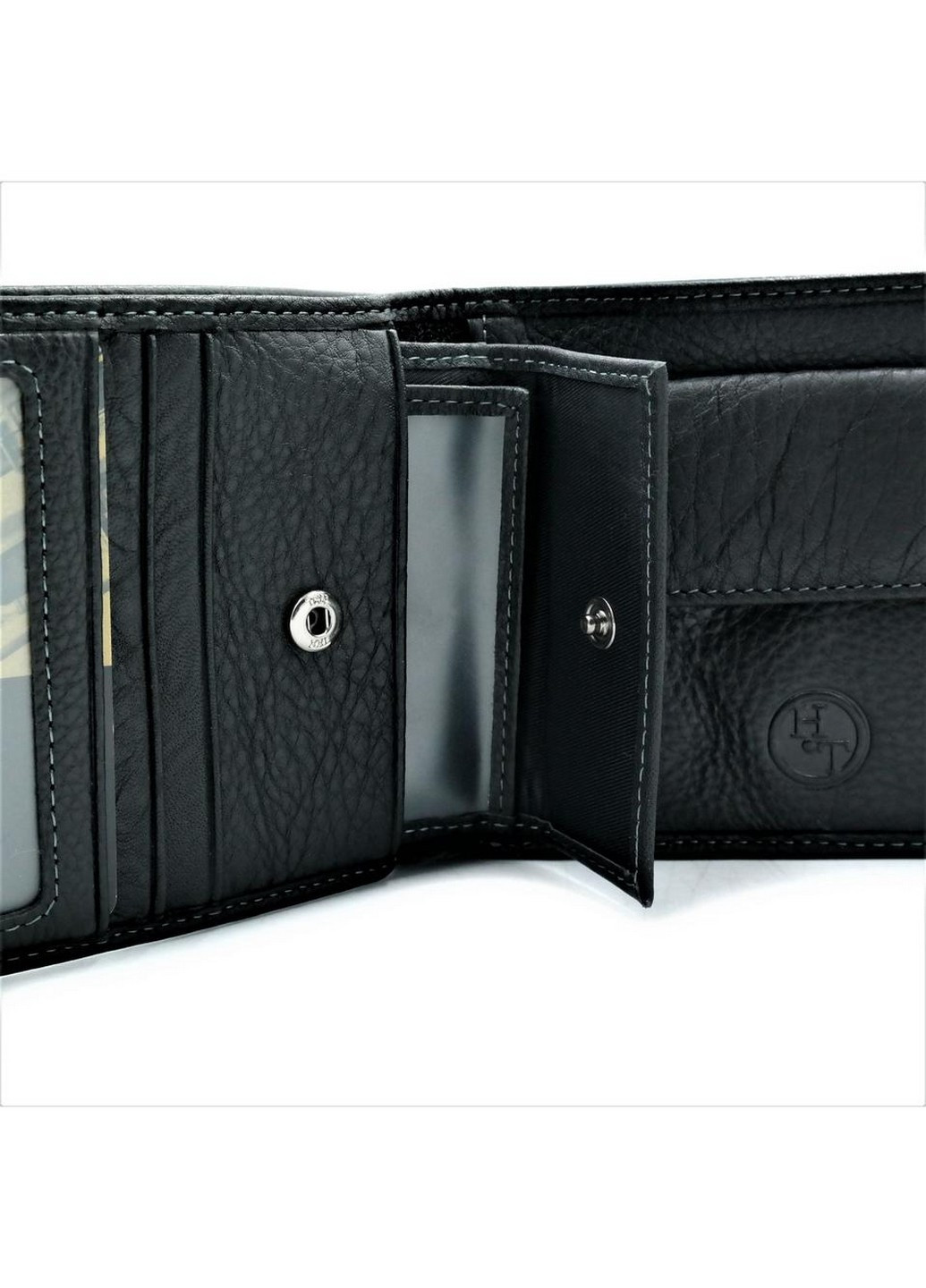 Кожаный мужской кошелек 12х9,5х2 см Weatro (255405751)