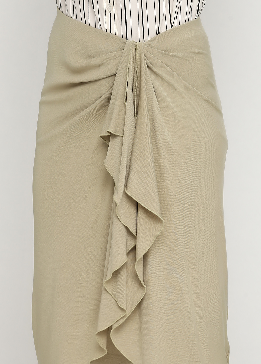 Оливковая однотонная юбка Ralph Lauren