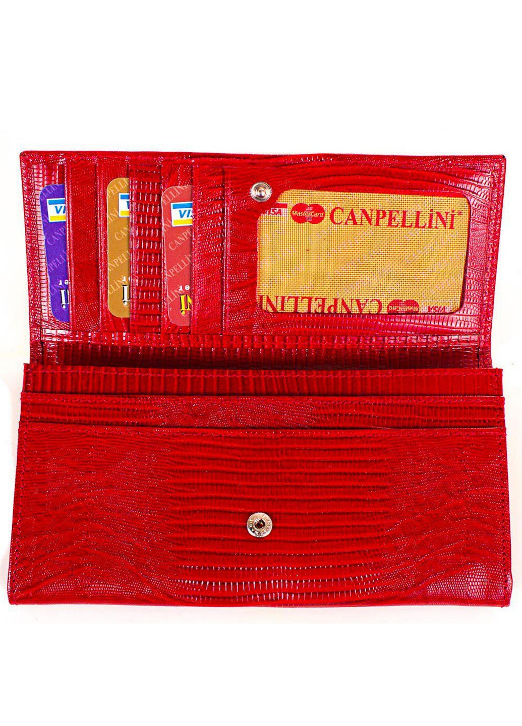 Женский кожаный кошелек 17,5х9х2 см Canpellini (206211669)