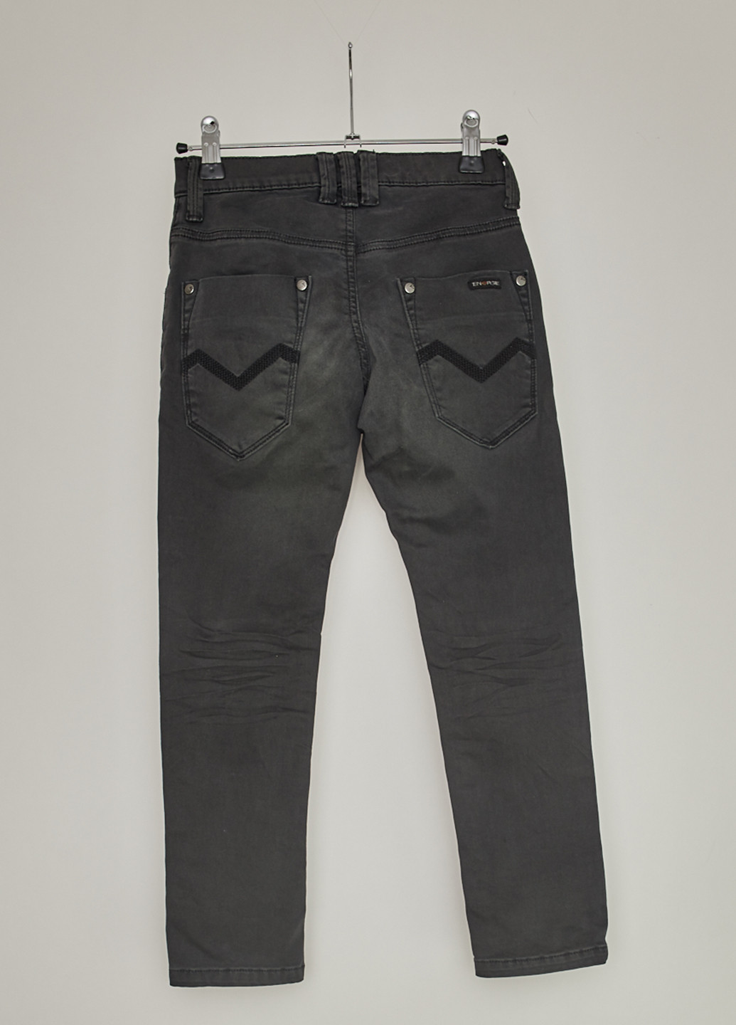 Темно-серые демисезонные зауженные джинсы Energie
