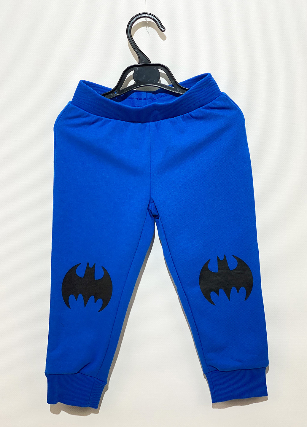 Штани Batman джогери малюнки сині спортивні бавовна