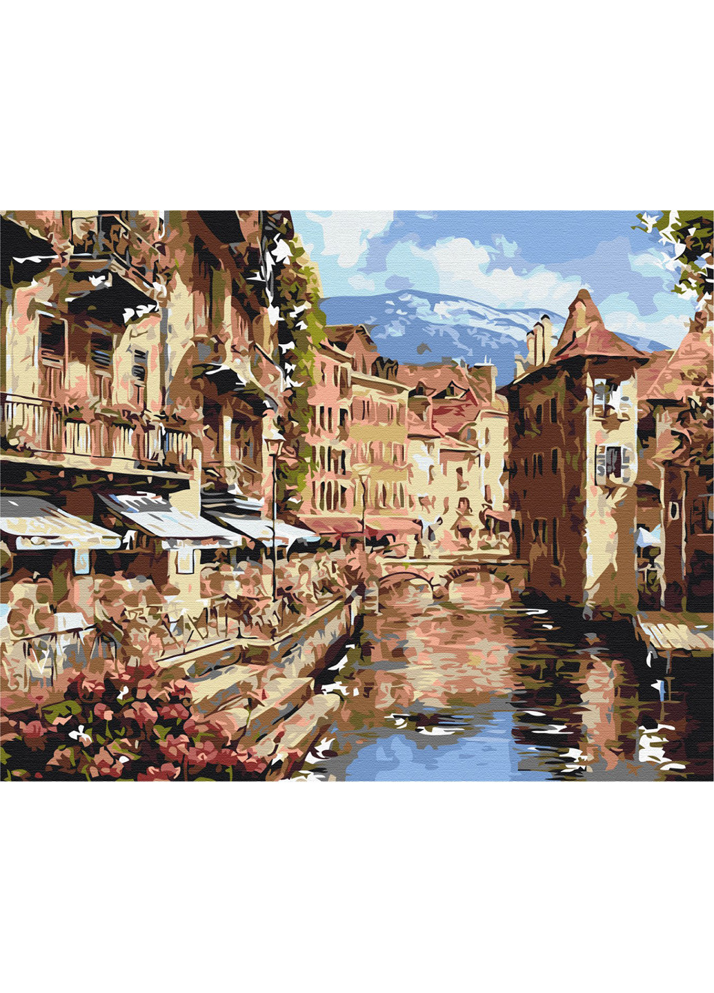 Картина по номерам "Австрийський городок" 40х50 см Brushme (216134988)