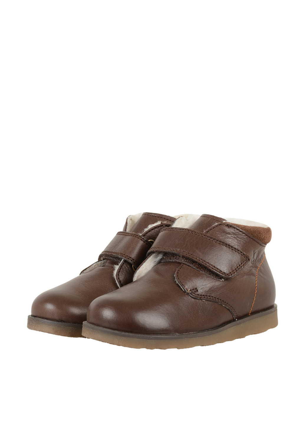 Темно-коричневые кэжуал зимние ботинки Naturino