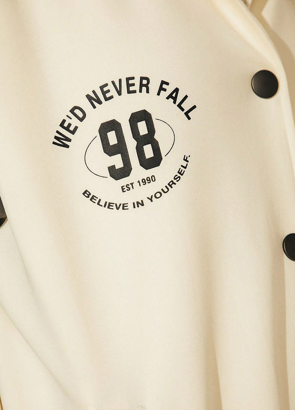 Бомбер SHEIN бейсбольний на кнопках (331109936)