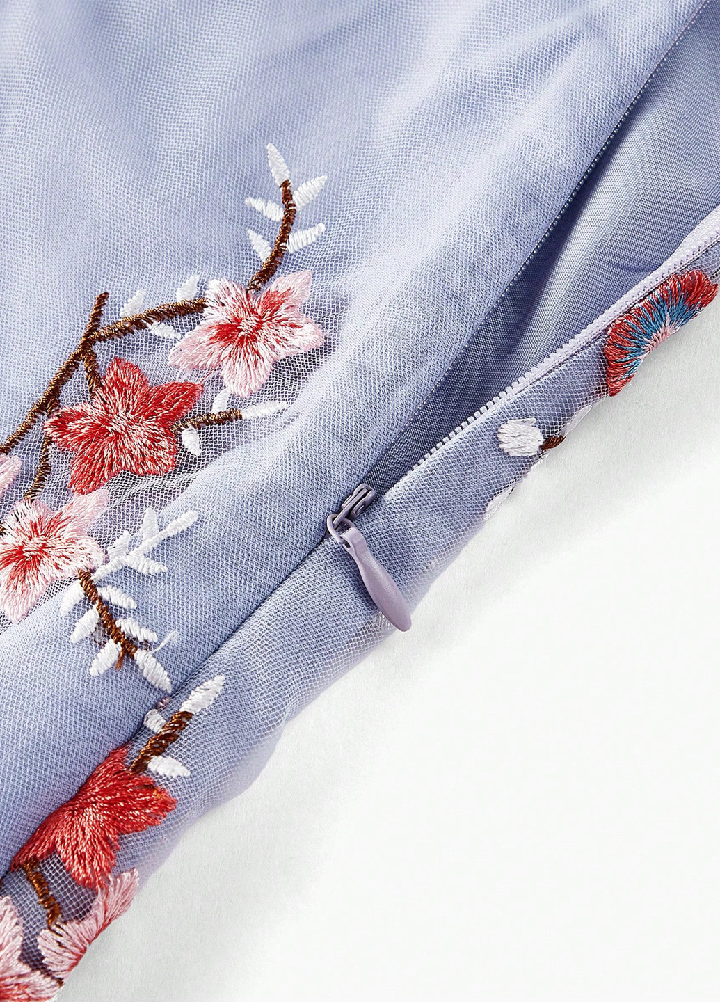 Блакитна кежуал сукня SHEIN з квітковим принтом