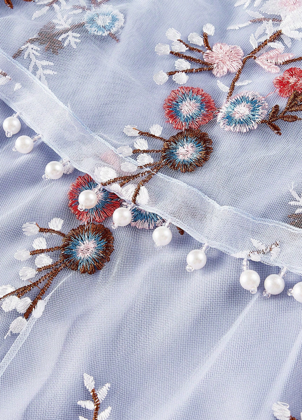 Блакитна кежуал сукня SHEIN з квітковим принтом