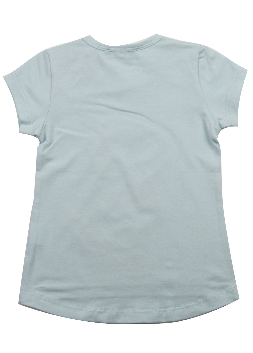 Голубая летняя футболка Breeze