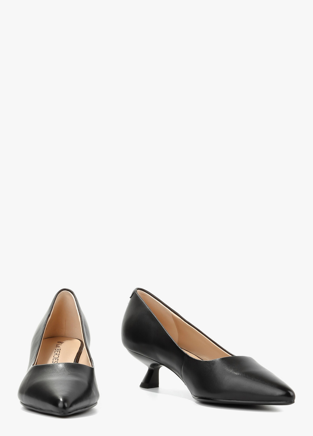 Le'BERDES Туфли лодочки черный з натуральная кожа, украина — демисезон (322646283)