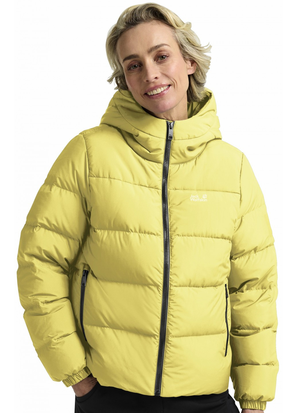 Лайм зимній Пуховик Jack Wolfskin