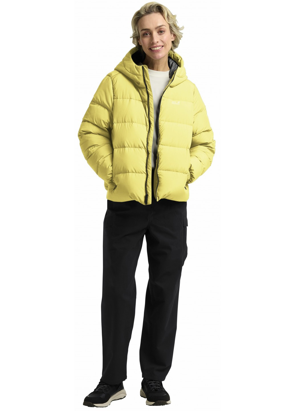 Лайм зимній Пуховик Jack Wolfskin